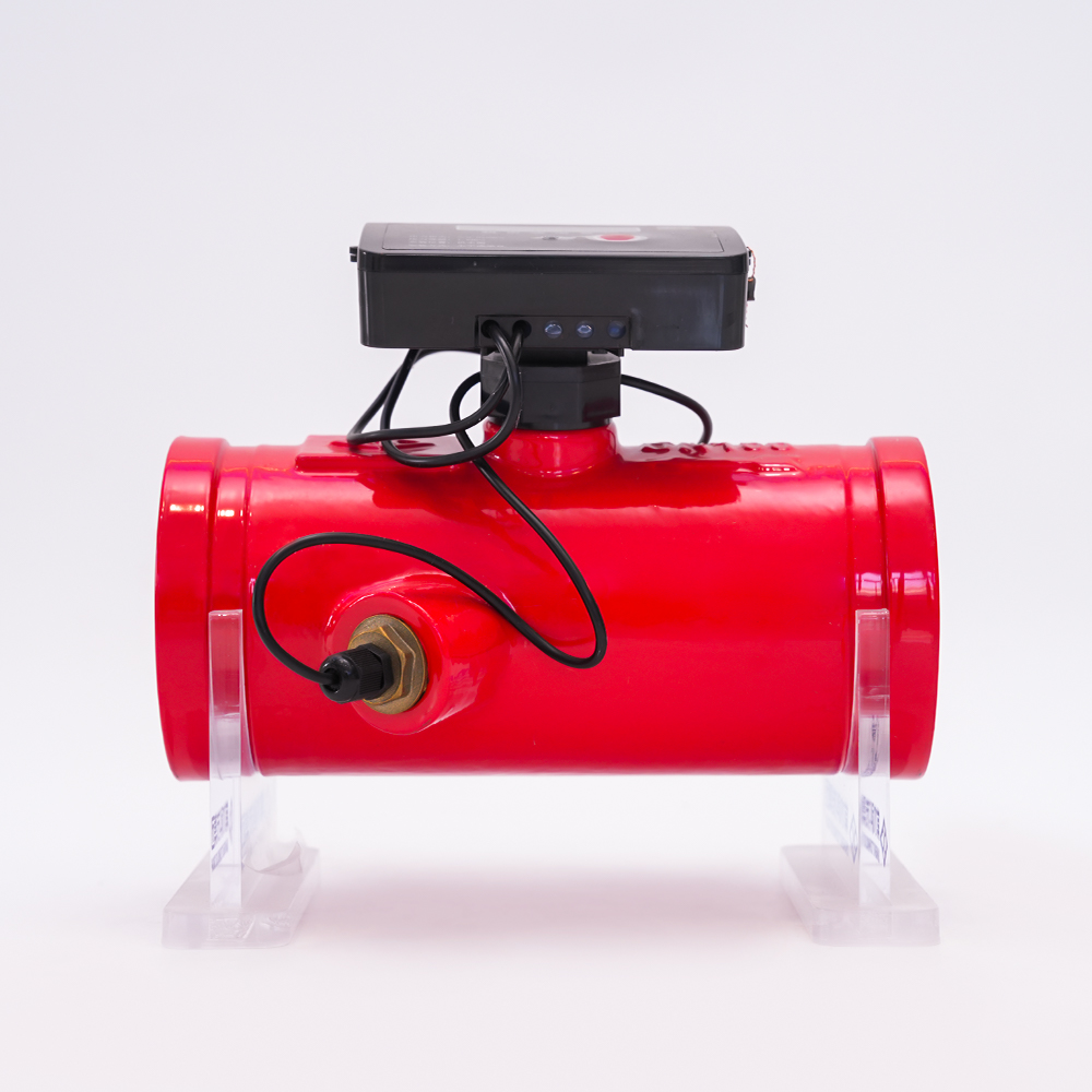 Příruba, drážkový ultrazvukový průtokoměr