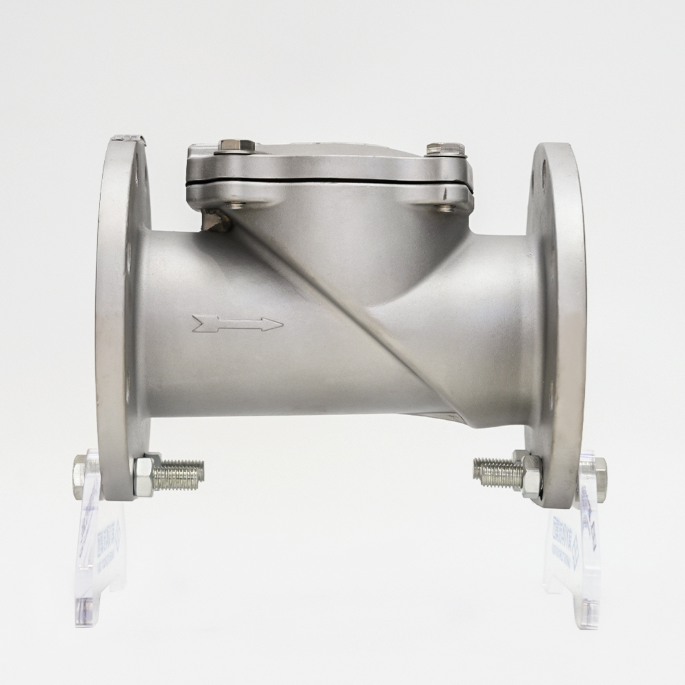 Nerezový pryžový kotoučový zpětný ventil H44X-16P